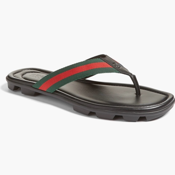 NWB MENS GUCCI FLIP-FLOP SZ 9 - Picture 8 of 8